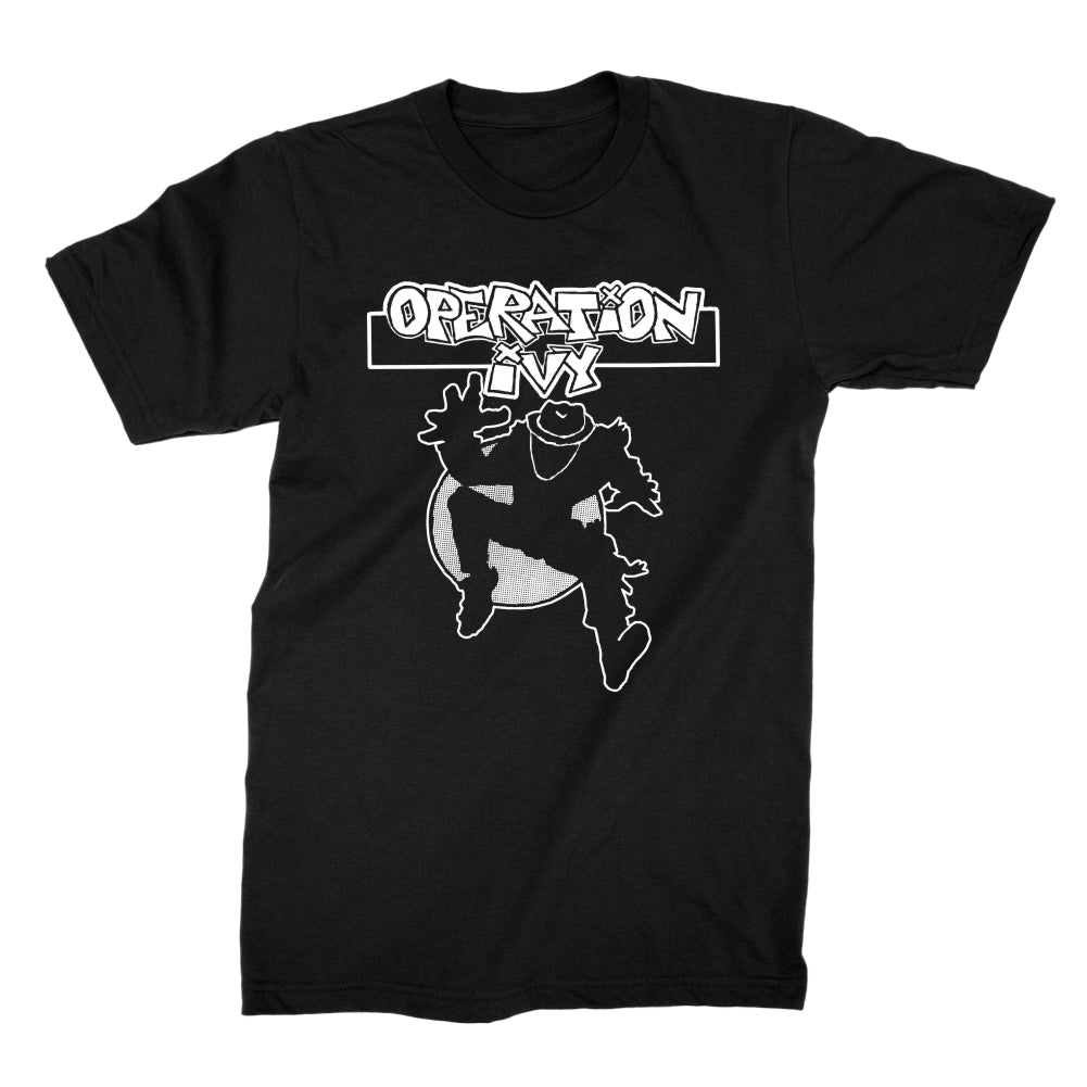 Operation Ivy - Classic Ska Man Logo Shirt (Black)