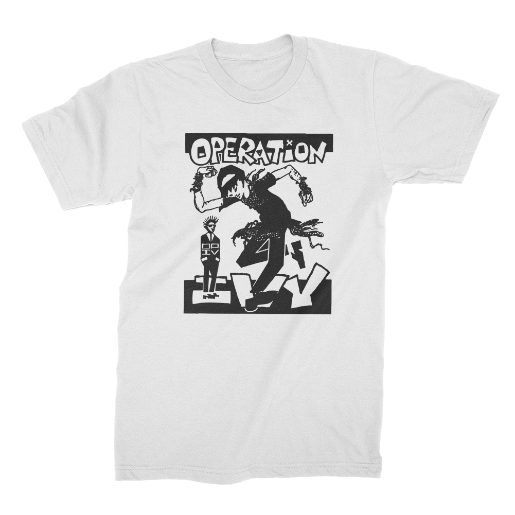 Operation Ivy - Skankin' Inverted Shirt (White)