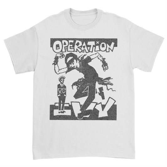 Operation Ivy - Skankin’ T-Shirt (White)