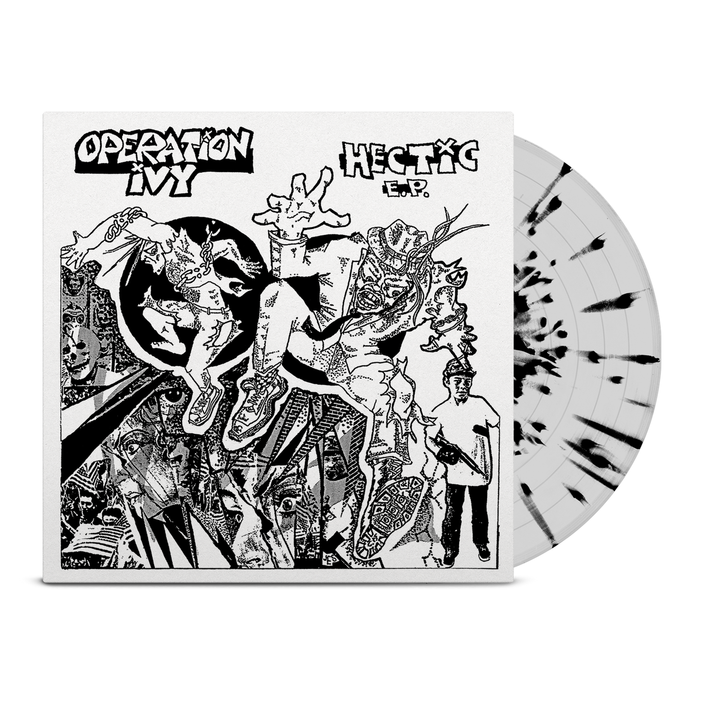 Operation Ivy - Hectic EP 12" (Clear/Black)